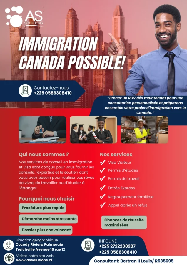 Immigration Canada — Création de visuel