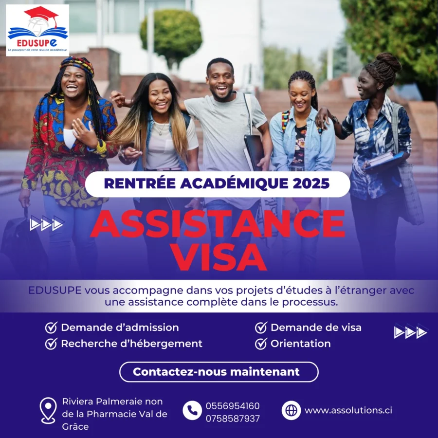 Visa études France — Communication digitale